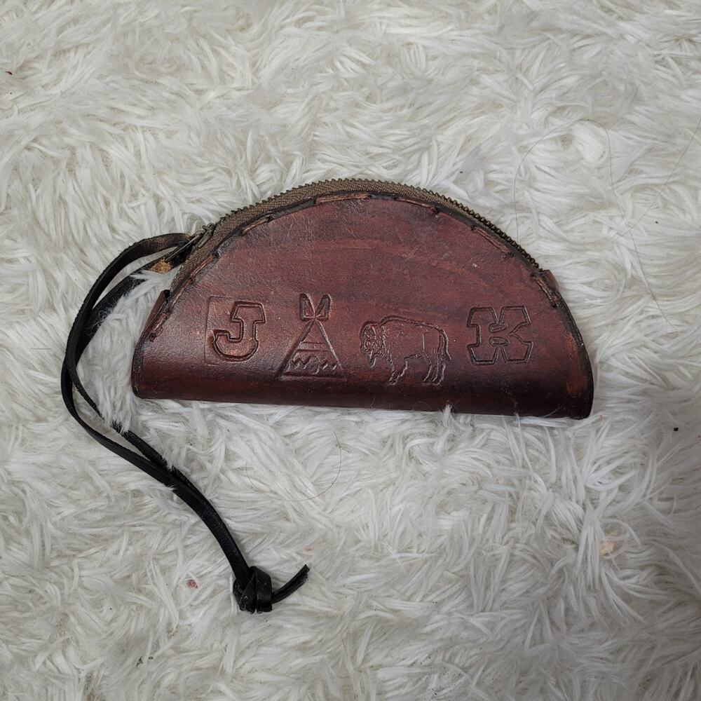 Vintage Handmade Leather Pouch